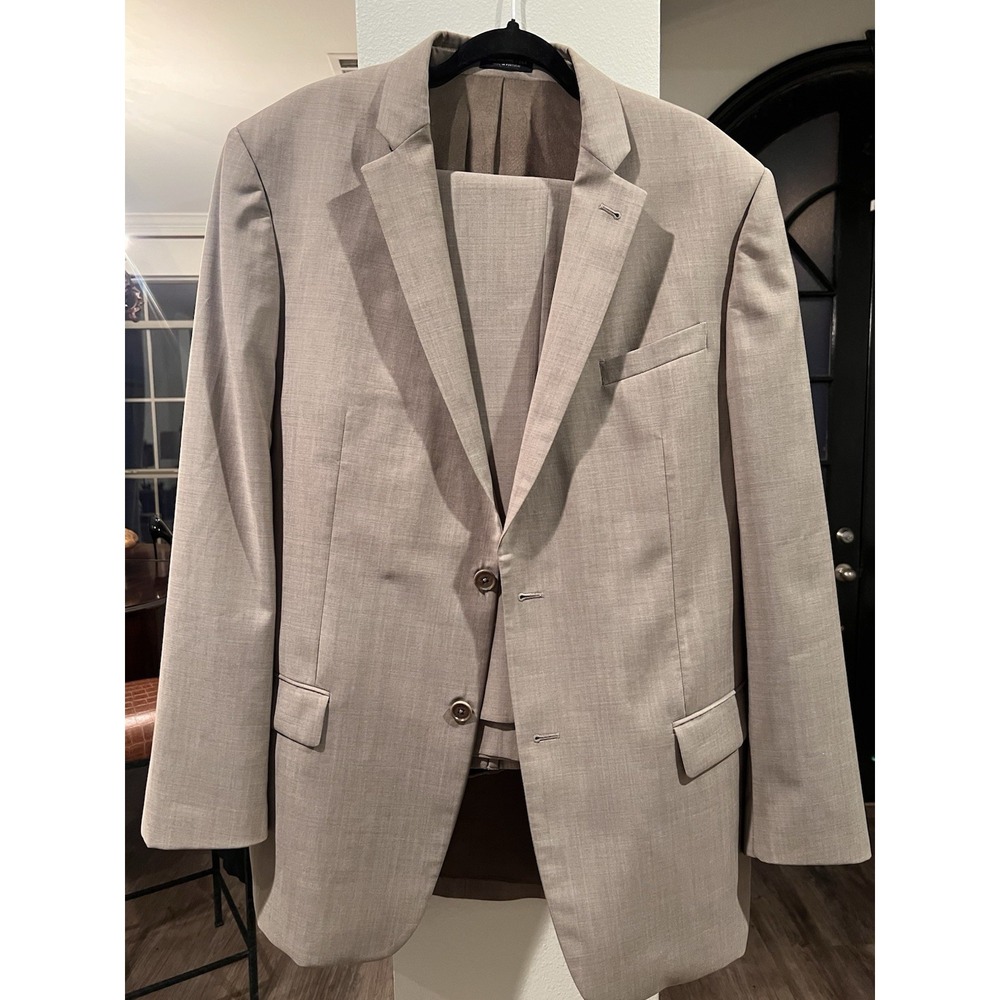 John Varvatos Star USA Bedford Two Piece Button Suit Pants 39 Waist,  Jacket 44L